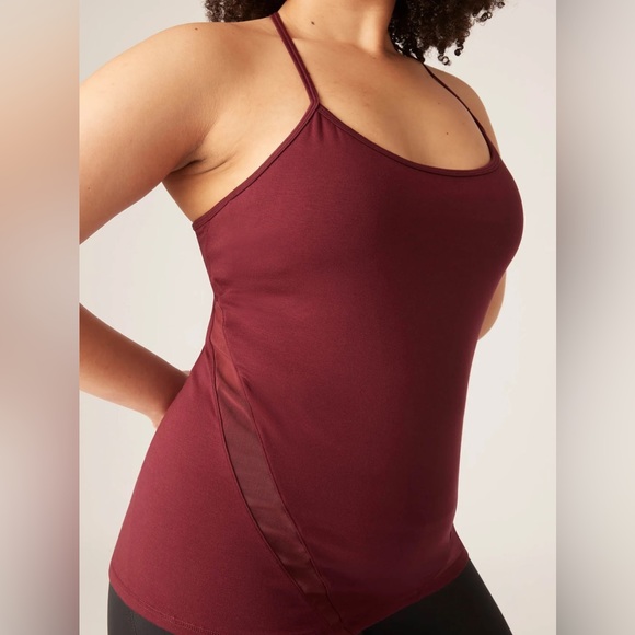 Modibodi Sustainable Active Cami (Aubergine) - Picture 3 of 6